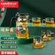 金灶（KAMJOVE）IP禮品套裝 飄逸杯泡茶壺茶水分離杯過(guò)濾杯玻璃茶具 YH-209 頤和園聯(lián)名 500ml