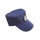 路卿程黑色速干訓練帽作訓服深藍色透氣男女保安戶(hù)外便帽鴨舌帽執勤帽子 深藍色 均碼可調節大小