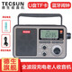 德生（Tecsun） RP-309便攜式DSP數(shù)字解調(diào)收音機藍牙TF卡U盤播放臺式老年人可充電 RP-309標配（含充電線+鋰電池）