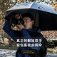 Greenstone英國超輕速干可背免手持長(zhǎng)柄雨傘驢友戶外背傘神器遮陽傘風(fēng)暴傘男女直桿防曬雨傘太陽傘 銀色