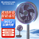 艾美特 AIRMATE戶(hù)外露營(yíng)折疊扇可伸縮收納桌面靜音遙控無(wú)線(xiàn)充電臺式usb充電柔光夜燈遙控左右搖頭8米送風(fēng)CM-RD28
