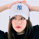 MLB帽子男女情侶款軟頂棒球帽男韓版潮洋基隊NY四季遮陽送禮CP66