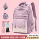 艾欣兒小學(xué)生書(shū)包女初中生高中大容量輕便簡(jiǎn)約少女風(fēng)雙肩背包女三六年級