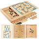 三格田（SANGTY）數(shù)獨(dú)游戲玩具智兒童親子四六九宮格木制飛行棋五子棋早教木制親子 象棋2959）數(shù)獨(dú)（420道題）