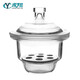 成陽(yáng) 玻璃干燥器白色透明棕色干燥皿 實(shí)驗(yàn)用品真空干燥器 透明干燥器 300mm