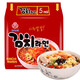 不倒翁 奧多吉 韓國進(jìn)口 方便面拉面 泡菜拉面 泡面 600g（120g*5包入）