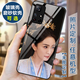 沁媛 黑鯊4玻璃小米mix3/mix2小米12照片定制紅米Note11/Pro+全包K50軟套手機殼 照片定制/來(lái)圖DIY私人定做/情侶自定義 高清玻璃殼-下單手機型號和編號留言客服