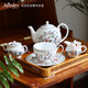 AYNSLEY英國安斯麗雀鳥(niǎo)系列床邊茶套裝禮盒歐式高顏值骨瓷下午茶具伴手禮 1壺2杯碟1糖奶床邊茶套裝 雀鳥(niǎo)系列