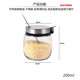 玻璃調(diào)料罐家用廚房鹽味精調(diào)料盒商用辣椒油罐辣椒罐調(diào)料分裝罐子 200毫升調(diào)料罐