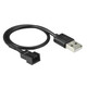 塵土 USB轉(zhuǎn)4Pin風扇線 USB 5V電腦風扇轉(zhuǎn)接線USB減速線風扇DIY改裝線 USB轉(zhuǎn)3Pin 5V風扇轉(zhuǎn)接線 30CM