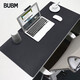 BUBM 鼠標(biāo)墊大號辦公室桌墊筆記本電腦墊鍵盤墊辦公桌墊游戲家用墊子防水支持大貨定制 黑色大號單面