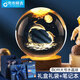 兜市精選水晶球擺件生日禮物男女生七夕情人節(jié)禮物小夜燈桌面裝飾小孩學(xué)生 海豚月亮（配禮盒禮袋+筆記本）