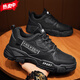 迪特丹勞保鞋男春夏季工裝鞋男鞋電焊工作廚師鞋工地干活電工鞋加絨棉鞋 YJ-MX09黑色 40