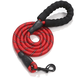 貓姐汪弟 狗繩子大型犬牽引繩反光牽引帶加長(cháng)2米中型犬遛狗繩狗鏈拴狗繩 紅色狗繩1.5米 直徑1.2厘米