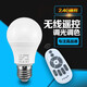 2.4G遙控?zé)o極調(diào)光調(diào)色智能球泡燈泡 臥室照明LED燈螺口小夜燈高亮 一個(gè)遙控器+一個(gè)燈泡E27燈泡 12W 其它