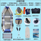 速瀾（Solar Marine）橡皮艇加厚充氣船釣魚(yú)船皮劃艇沖鋒舟硬底耐磨折疊漁船小船氣墊船 3.0米豪華款4人釣魚(yú)艇【拉絲底】