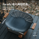 Awada戶(hù)外電火兩用烤盤(pán)露營(yíng)野餐煎肉盤(pán)輕量化不粘鍋卡式爐電磁爐烤盤(pán) 電火兩用烤盤(pán)(內(nèi)含收納袋)