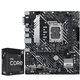 【主板cpu套裝】華碩PRIME H610M-A D4主板+英特爾(intel)i5 12490F  CPU 主板+CPU套裝