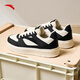 安踏運動(dòng)板鞋男鞋秋季新款小白鞋男鞋厚底增高潮流百搭休閑運動(dòng)鞋 象牙白/黑【厚底板鞋-內增高】 39