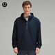lululemon丨Twill 男士斜紋半拉鏈外套 LM3EZOS 海軍藍 M