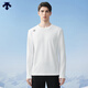 迪桑特 SKI STYLE 男士 圓領(lǐng) 長袖針織衫 WT-WHITE L (175/96A)