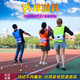 抖甩乒乓球公雞下蛋游戲道具抖球道具年會(huì)團(tuán)建拓展訓(xùn)練趣味運(yùn)動(dòng)會(huì) 硬盒子+腰帶+30個(gè)彩球