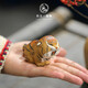 陶云尚紫砂瑞獸迎財小老虎茶寵擺件 精品可養手工可愛(ài)生肖茶玩茶具配件 紫砂迎財小萌虎【單個(gè)】