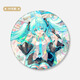 初音未來周邊吧唧徽章谷子雙閃鐳射58mm書包掛件掛飾學(xué)生胸針禮物 9 58MM-鐳射鐵底