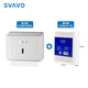 瑞沃（SVAVO）擦手紙盒免打孔衛生間壁掛手紙盒家用衛生紙盒酒店廚房吸油紙巾盒 紙巾盒(可選)+3包擦手紙 洗手間紙巾架