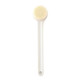 MUJI COM無(wú)印良品【商場(chǎng)同款】長(cháng)柄洗澡刷子搓澡神器沐浴刷軟毛搓背去角質(zhì) 白色經(jīng)典款 刷毛偏硬