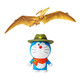 多美（TAKARA TOMY）多美卡安利亞哆啦A夢(mèng)劇場(chǎng)版新恐龍公仔機器貓小叮當 大雄手辦人偶 哆啦A夢(mèng)與翼龍153825