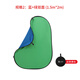 金貝（JINBEI） 五合一反光板攝影道具二合一雙面補(bǔ)光板折疊便攜擋光板控光板柔光板金銀黑白柔 【二合一】150*200cm藍(lán)綠雙色摳圖背景板