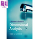 A Student s Guide to Dimensional Analysis 英文原版 劍橋大學(xué)生指南系列 維度分析 Don S Lemons