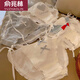 俞兆林（YUZHAOLIN）4條裝JK風(fēng)校園制服日系甜美可愛心綁帶性感軟妹免脫系帶少女內(nèi)褲 NK3003 混色裝 4條 均碼 （85-125斤）