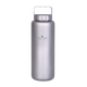 必唯（BOUNDLESS VOYAGE） 純鈦杯子1050ml水瓶戶外大容量便攜野營運動水壺水杯茶杯 Ti3006D 1050ML配收納袋