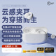 iKF Venus耳夾式藍牙耳機不入耳 骨氣傳導(dǎo)開放式無線耳機 運動跑步騎行未來感通話降噪長續(xù)航耳機 標(biāo)準版經(jīng)典白-48H續(xù)航+APP智聯(lián) 標(biāo)配 支持APP