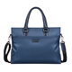 袋鼠商務(wù)公文包男士手提包單肩包斜挎包辦公通勤14英寸筆記本電腦 藍色
