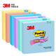 3M 報(bào)事貼 混色6本裝 時(shí)尚巴黎 便條紙/便利貼/便簽紙/便簽本 狠貼系列 654S-6SP-Paris 彩色多色套裝