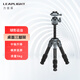 LEAPLIGHT力普萊全金屬鋁合金桌面三腳架直播攝影拍照微單反相機手機迷你爬樓三角架俯拍支架 LYZ4球形云臺+LYQ2鋁合金三腳架（桌面用）