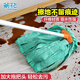 茶花 拖把清潔墩布超細(xì)纖維吸水?dāng)Q水布條拖布拖地神器 綠色*