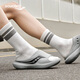 Saucony索康尼搖籃拖鞋男運(yùn)動(dòng)拖鞋夏季舒適輕便外穿沙灘拖鞋涼拖男Cradle 灰黑8 47