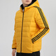 阿迪達斯 （adidas）NEO男裝 冬季新款運動服戶外防風連帽保暖羽絨服休閑外套GJ8784 GJ8787 S