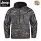 JEEP SPIRIT春秋季美式M65風(fēng)衣夾克男執政官外套中長(cháng)款軍迷戰術(shù)服戶(hù)外沖鋒衣 暗夜迷彩 M