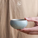 陶云尚 汝窯茶杯單杯開(kāi)片冰花釉品茗杯可養陶瓷功夫茶具茶杯茶碗 汝窯開(kāi)片冰花【小羅漢杯】