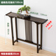 【新品】室室福 新中式玄關(guān)桌靠墻玄關(guān)柜進(jìn)門(mén)客廳窄條案供桌簡(jiǎn)約玄關(guān)臺小條幾端景 【胡桃色窄款】無(wú)抽長(cháng)100（20cm寬） 組裝