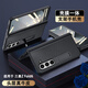 STRYFER適用三星Z Fold6手機(jī)殼折疊屏Galaxy三星zfold6保護(hù)殼套真皮帶中軸鉸鏈磁吸全包防摔支架殼膜一體