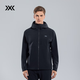 XBIONIC風(fēng)盾SCHOELLER軟殼衣外套連帽夾克男S3防風(fēng)高密度絨里保暖 24837 暗夜黑 L