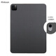 Pinkson 蘋果iPad mini6/7保護套Pro平板殼2024新款凱夫拉芳綸碳纖維商務超薄硬殼防摔新全包輕薄 【黑色】1500D芳綸/左右包邊 【iPad mini7】2024新款