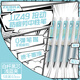 斑馬牌（ZEBRA）學(xué)霸利器JJZ49按動(dòng)速干中性筆 0.5mm子彈頭 學(xué)生簽字刷題速記寫(xiě)字筆  白桿淺藍夾黑芯 5支裝