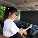 汽車遮陽(yáng)擋自動(dòng)伸縮遮陽(yáng)簾車窗簾內(nèi)用防曬隔熱遮陽(yáng)板前檔風(fēng)玻璃罩 一鍵收縮款（前擋） 現(xiàn)代名圖ix35索八朗動(dòng)悅動(dòng)領(lǐng)動(dòng)途勝